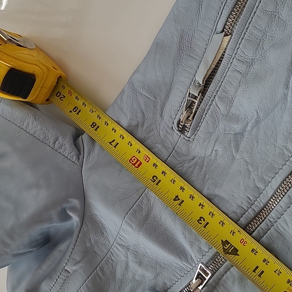 Jaket.by stadivarius réal leather - Picture 8 of 11